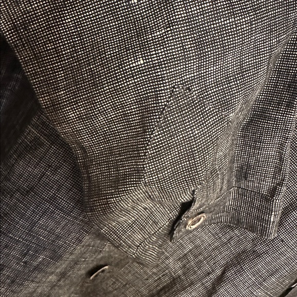 Pure Linen Handmade Coat - Picture 6 of 16